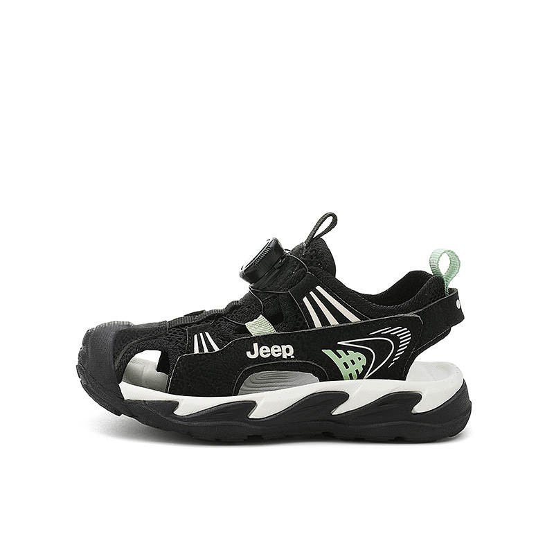 Jeep Children's Sandals Obsidian Black Kids'