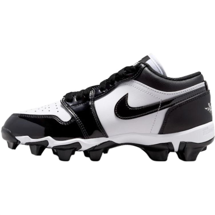 Jordan Jordan 1 Low top Training Shoes Black White Kids'