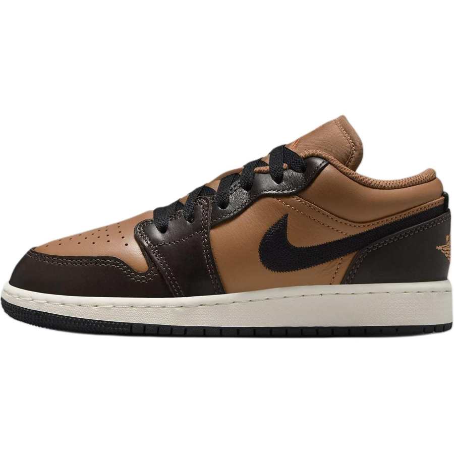 Jordan Jordan Air Jordan 1 Low top Skateboard Shoes Brown Unisex