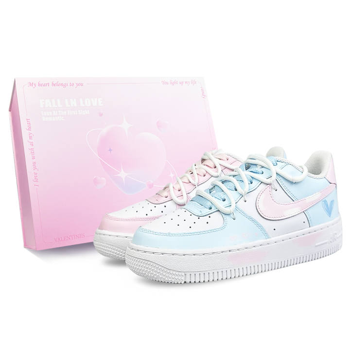 Nike Nike Air Force 1 LE Synthetic Leather Slip Resistant Cushioning Abrasion Resistant