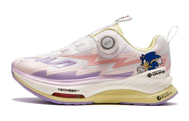 FILA KIDS SONIC x FILA KIDS Comfortable Slip Resistant Lightweight Non slip Lightweight Low top Kids' Running Shoes