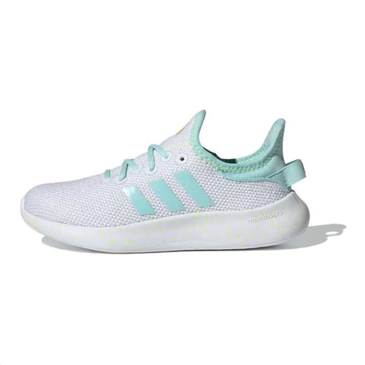 Adidas adidas Cloudfoam Pure Cloud White Semi Flash Aqua Pulse Lime GS