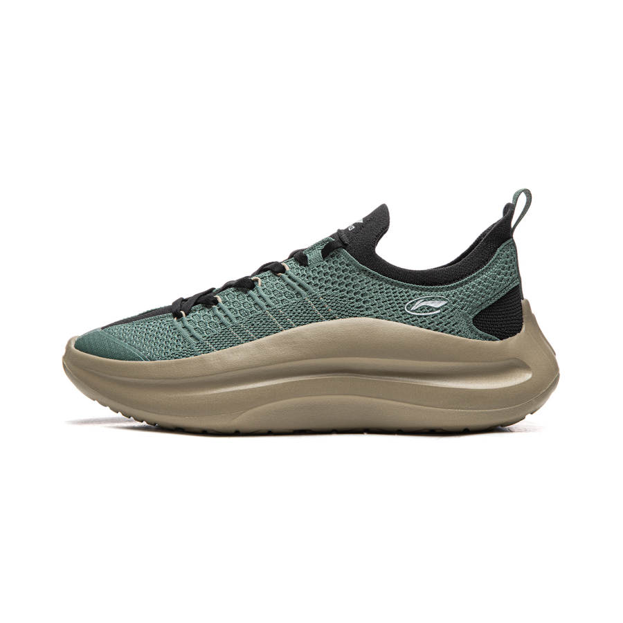 Li-Ning Li Ning Cloud Wave Slip On Cushioning Slip Resistant Abrasion Resistant Lightweight Low top Casual Shoes Men's
