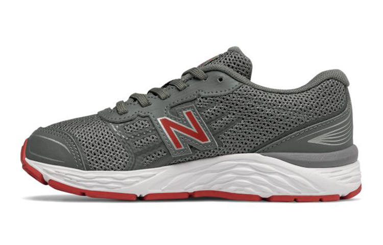 New Balance New Balance NB 680 Collection Athleisure Cushioning Abrasion Resistant Breathable Kids' Running Shoes Steel Gray