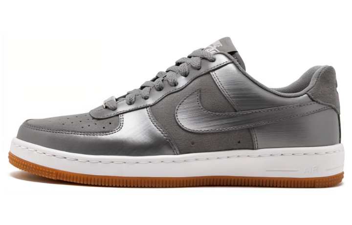Nike Nike Air Force 1 Ultra Force Low top Skateboard Shoes Silver Unisex