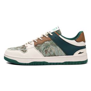 KUDING Microfiber Leather Slip Resistant Cushioning Abrasion Resistant Balance Lightweight Breathable Skateboard Shoes
