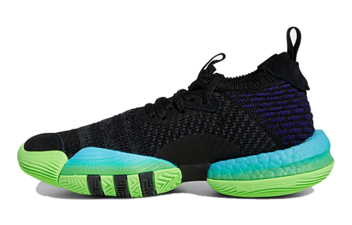 Adidas Adidas Trae Young 2.0 J Trae Young 2 Fabric Cushioning Abrasion Resistant Breathable Mid top