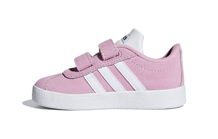 Adidas Adidas VL COURT 2.0 Round Tip Low top Toddler Shoes Pink Infant And Toddler