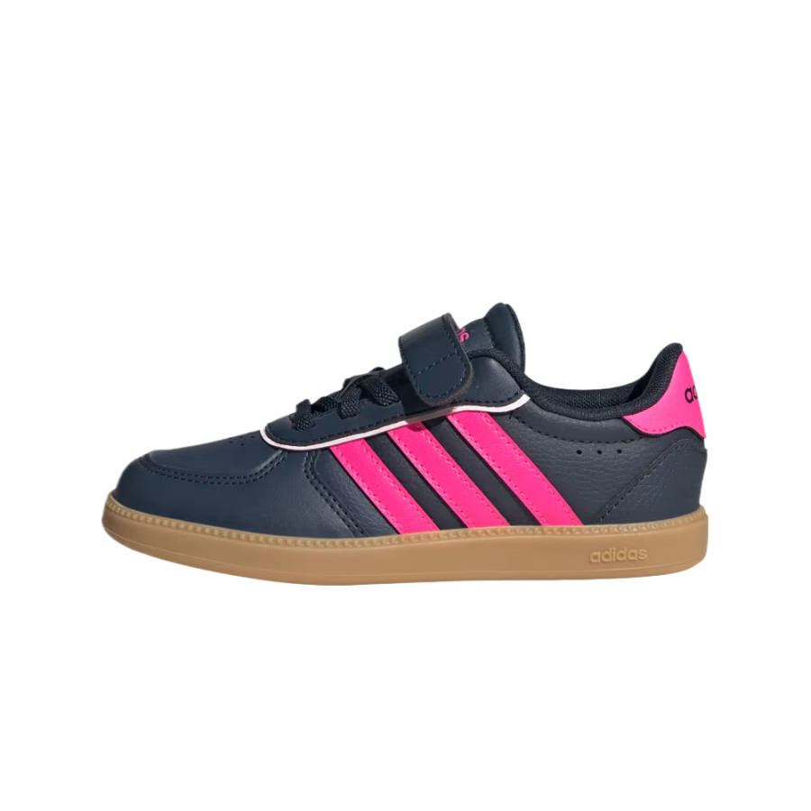 Adidas Adidas BREAKNET SLEEK Kids' Outdoor Shoes Aurora Ink Clear Pink Gum Children Aged 3 7 Years Old