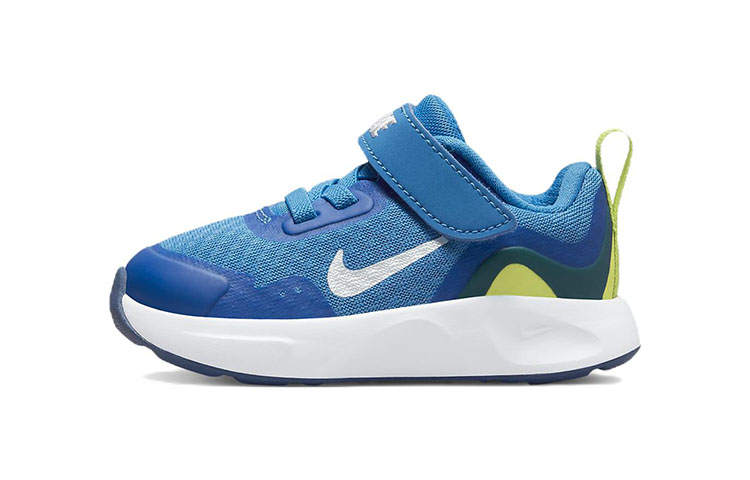 Nike Nike Wearallday Slip Resistant Cushioning Abrasion Resistant Low top Toddler Shoes Blue Infant And Toddler