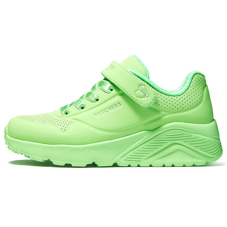 Skechers Kids Cushioning Abrasion Resistant Slip Resistant Low top Kids' Running Shoes Mint Green Kids'