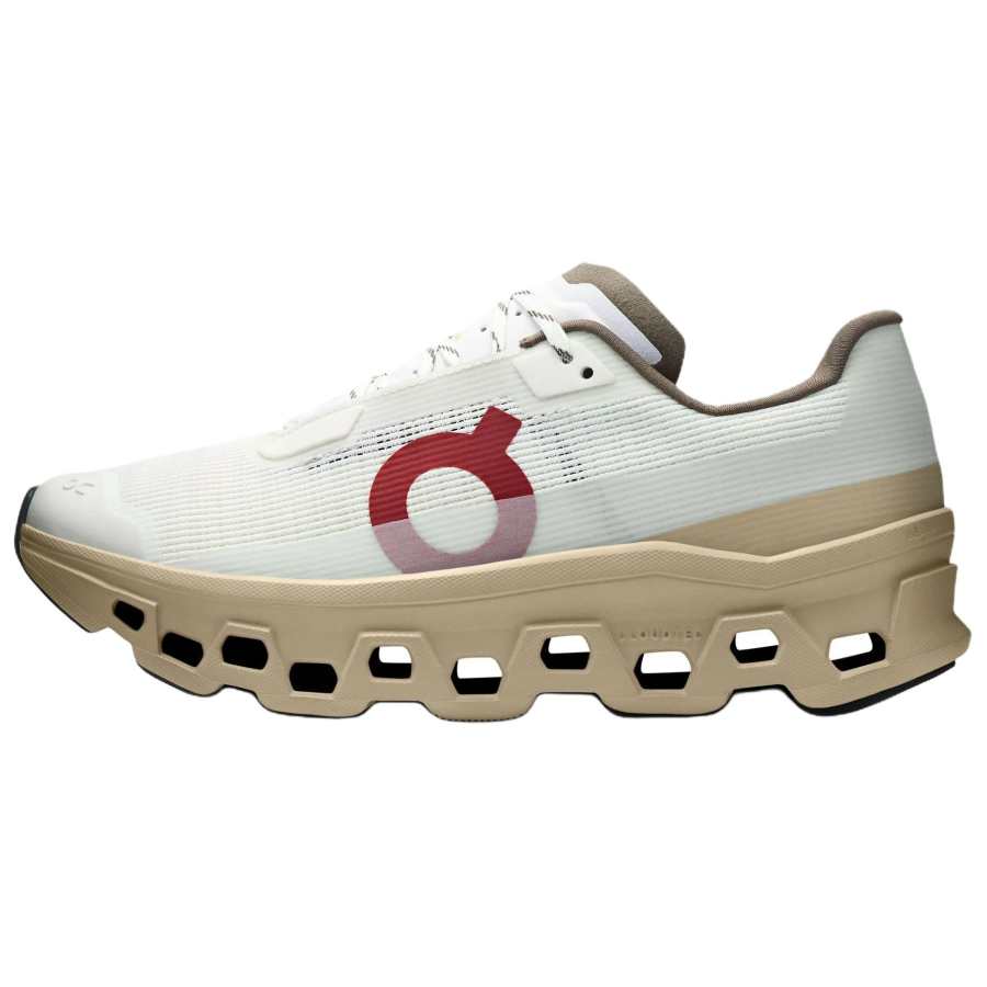 On Cloudmonster Void Casual Running Shoes Women's White Brown