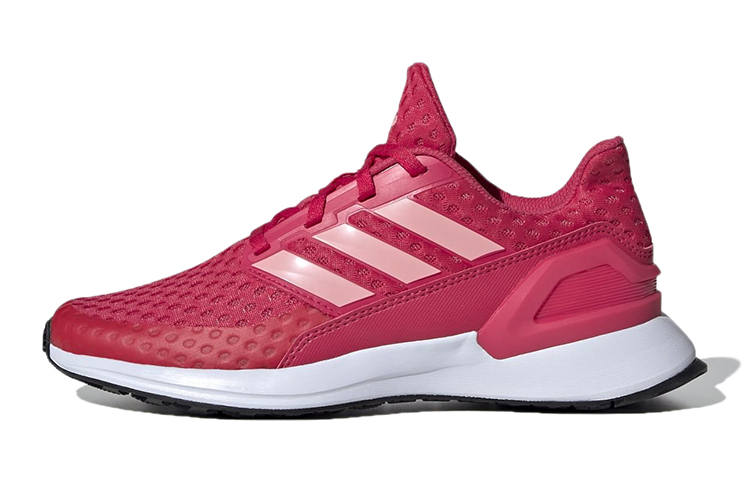 Adidas Adidas Run J Abrasion Resistant Low top Kids' Running Shoes Red Teenagers