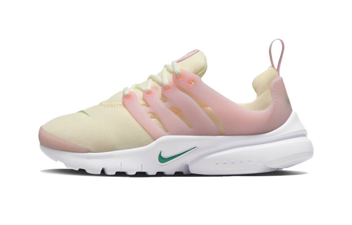 Nike Nike Presto Fabric Vintage Cushioning Support Cushioning Support Low top Kids' Running Shoes Coconut Milk