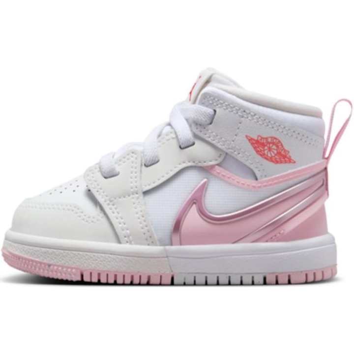 Jordan Jordan 1 Toddler Shoes White Pink Infant And Toddler