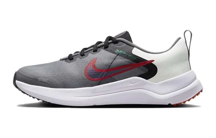 Nike Nike Downshifter 12 Slip Resistant Cushioning Low top Running Shoes Gray White Unisex