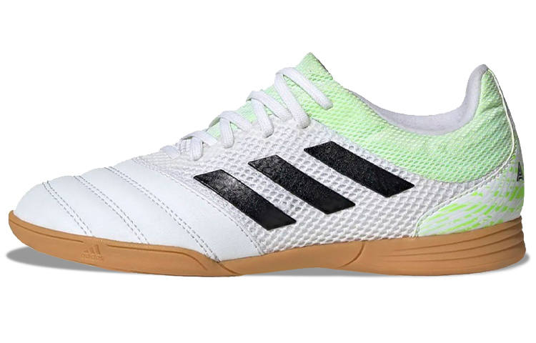 Adidas Adidas Copa 20.3 Sala Indoor Boots Breathable Low top Soccer Shoes White Green Black Kids'