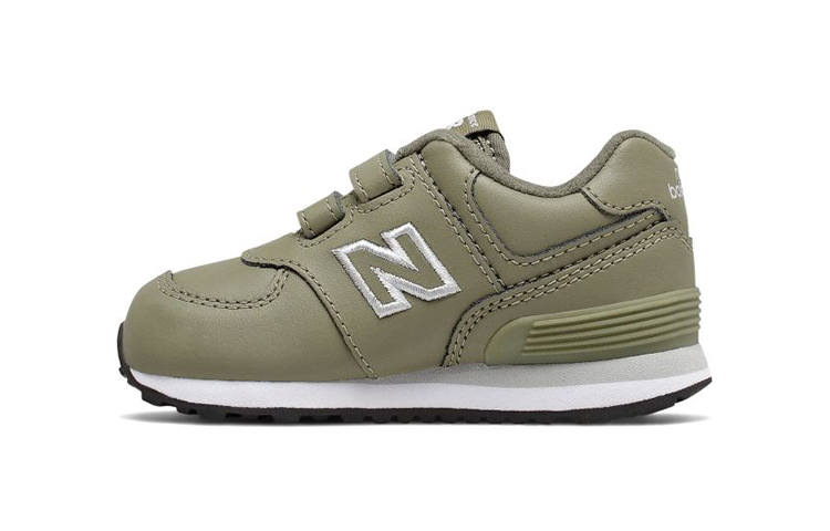 New Balance New Balance 574 Collection Comfortable Cushioning, Wear Resistant Low top Toddler Shoes Olive Green Infant And Toddler