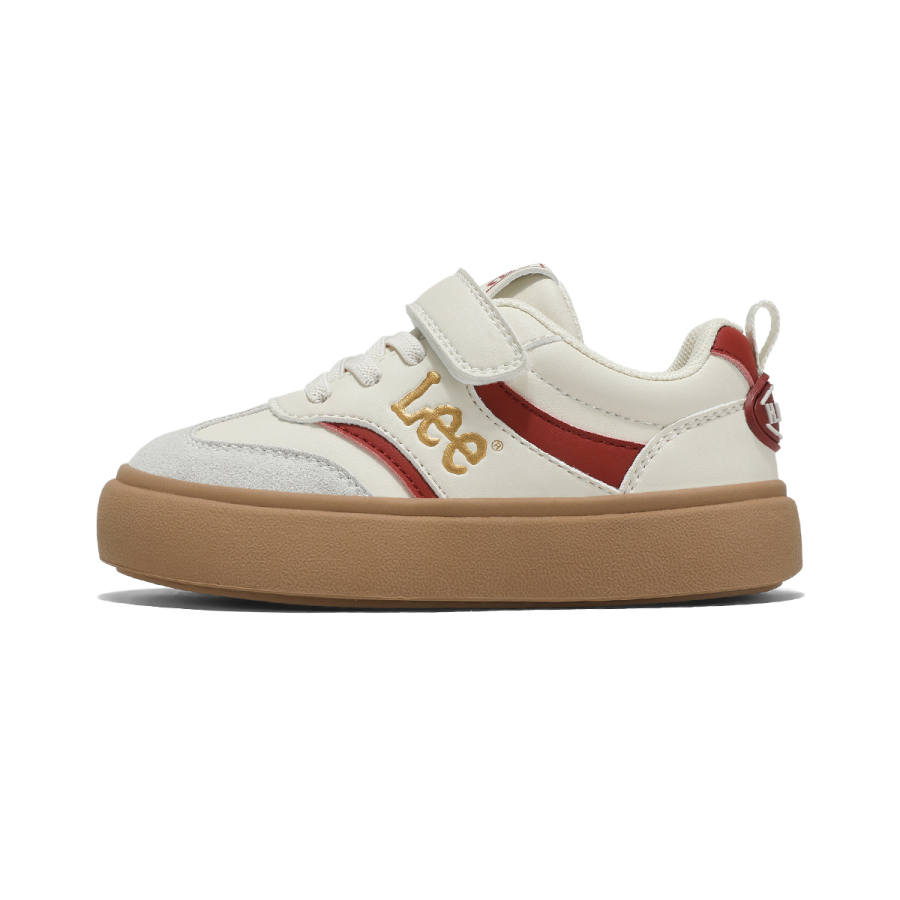 LEE KIDS Low top Kids' Skateboarding Shoes Beige Red Kids'