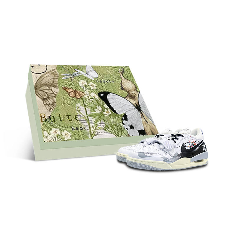 Jordan Jordan Legacy 312 Low top Children's Basketball Shoes White Teenagers