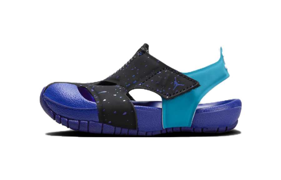 Jordan Jordan Flare Slip Resistant Low top Toddler Shoes Black Blue Infant And Toddler