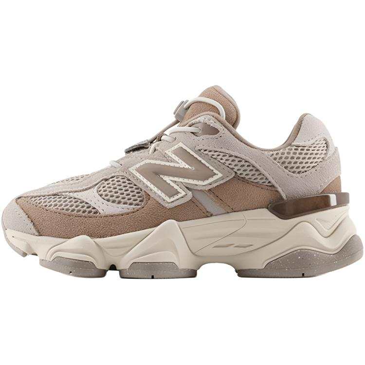 New Balance New Balance NB 9060 Fabric Cushioning Low top Kids' Running Shoes Gray/Khaki