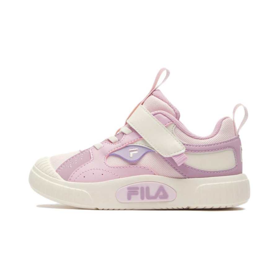 FILA KIDS Custard Comfortable Slip Resistant Abrasion Resistant Kids' Skateboarding Shoes Pink