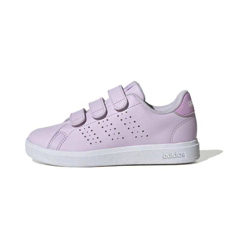 Adidas Adidas ADVANTAGE BASE 2.0 Slip Resistant Abrasion Resistant Low top Kids' Skateboarding Shoes Pink
