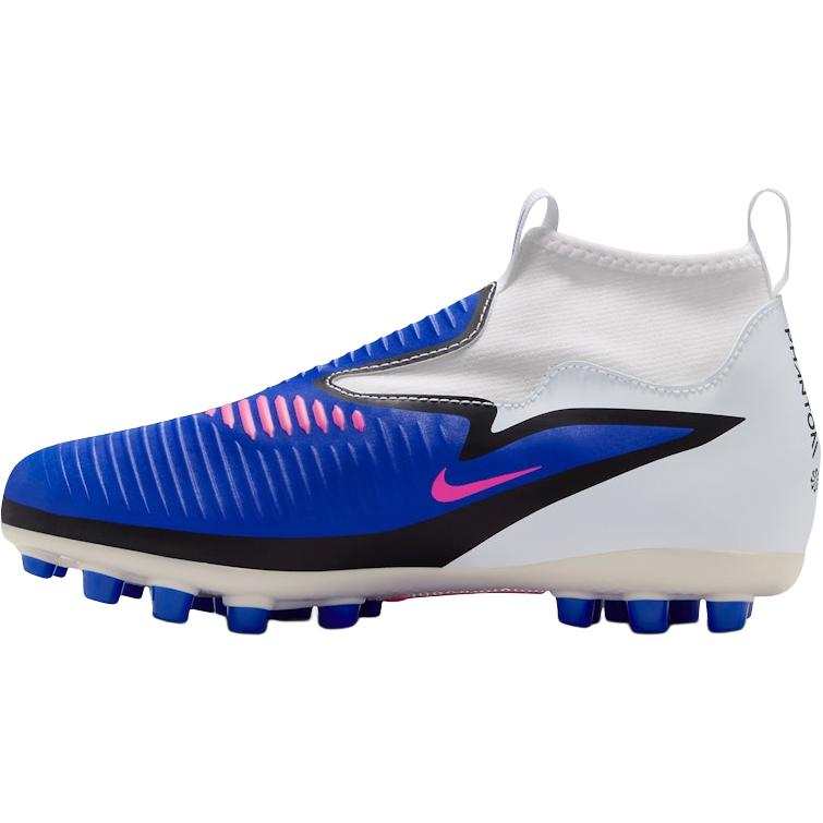 Nike Nike Phantom 6 High top Kids' Soccer Shoes Blue White Kids'