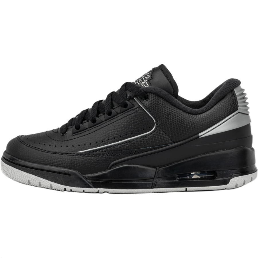 Jordan Jordan AIR JORDAN 2/3 Slip Resistant Cushioning Low top Basketball Shoes Black Gray Unisex