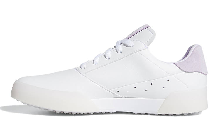 Adidas Adidas Adicross Retro Breathable Low top Kids' Skateboarding Shoes White Purple Kids'
