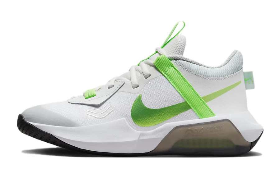 Nike Nike Air Zoom Crossover Slip Resistant Cushioning Low top Basketball Shoes White Green Unisex