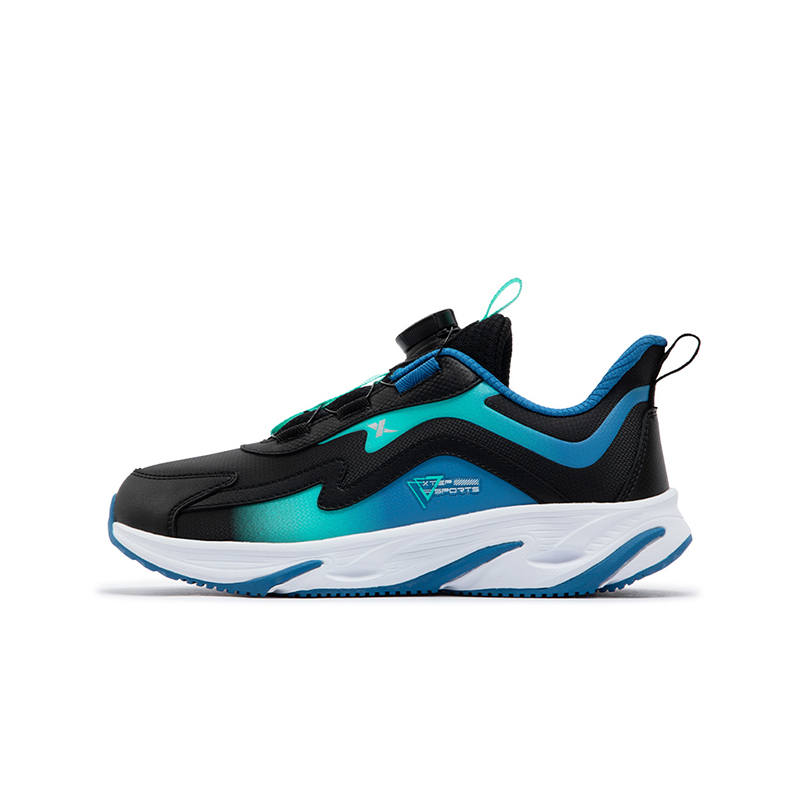 XTEP Zap Shadow Slip Resistant, Abrasion Resistant, Lightweight Cushioning Low top Kids' Running Shoes