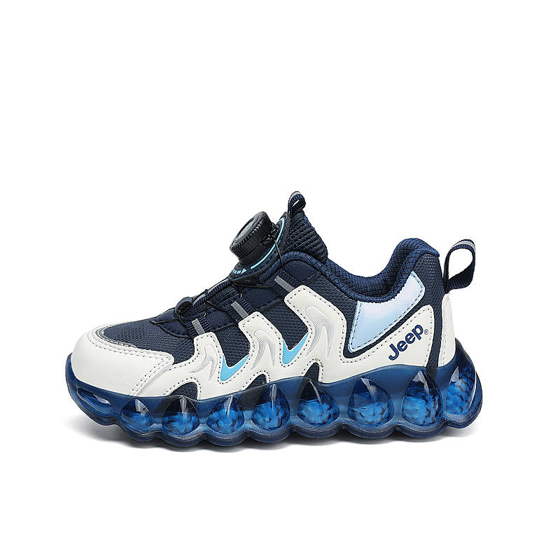 Jeep Synthetic Leather Low top Kids Lifestyle Shoes Glacier Blue Kids'
