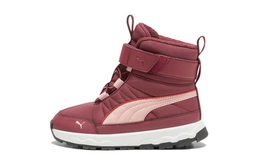 PUMA Comfortable Abrasion Resistant Kids' Boots Kids' Red