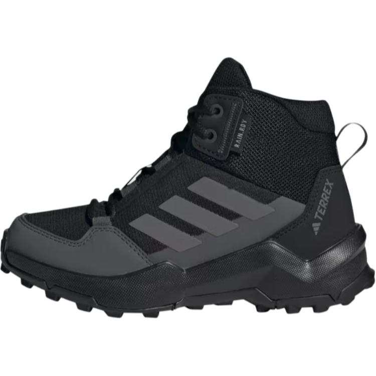 Adidas Adidas Terre Slip Resistant Abrasion Resistant Slip Resistant Abrasion Resistant Mid top Kids' Outdoor Shoes Black Gray