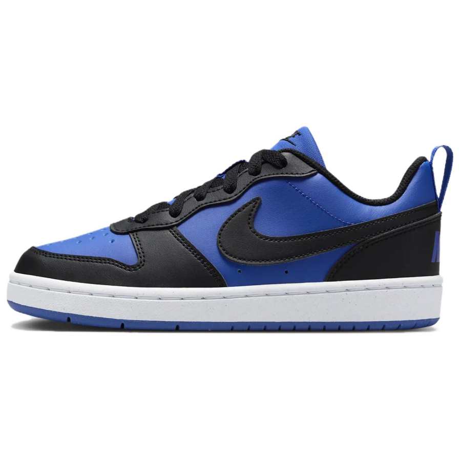 Nike Nike Court Borough RECRAFT Synthetic Leather Low top Skateboard Shoes Blue Black White Unisex