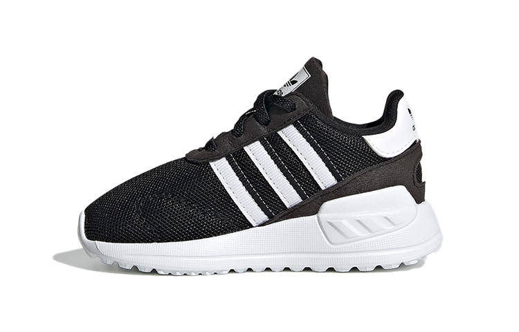 Adidas Originals La Trainer Lite Breathable Low top Sports Casual Shoes Black White Infant And Toddler