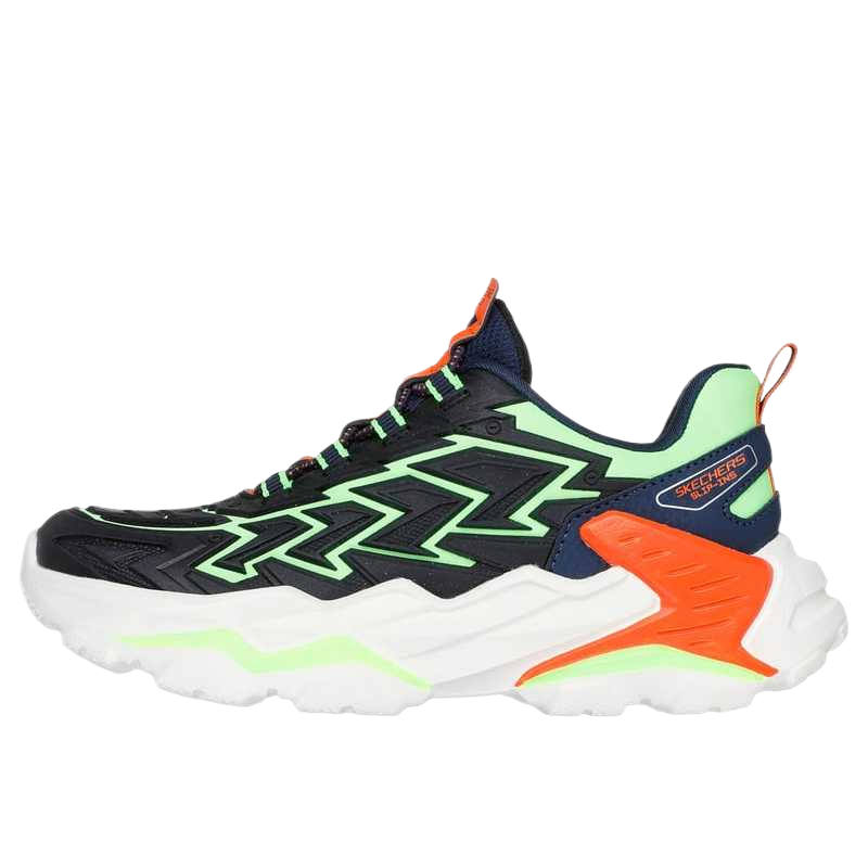 Skechers Kids Low top Kids Lifestyle Shoes Black/Lime Green Teenagers
