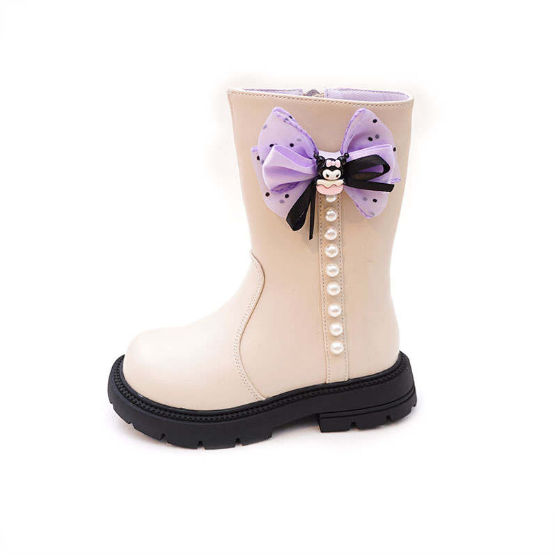 TIANYING Soft Sole Fleece Lined Comfortable High top Kids' Boots Kids'