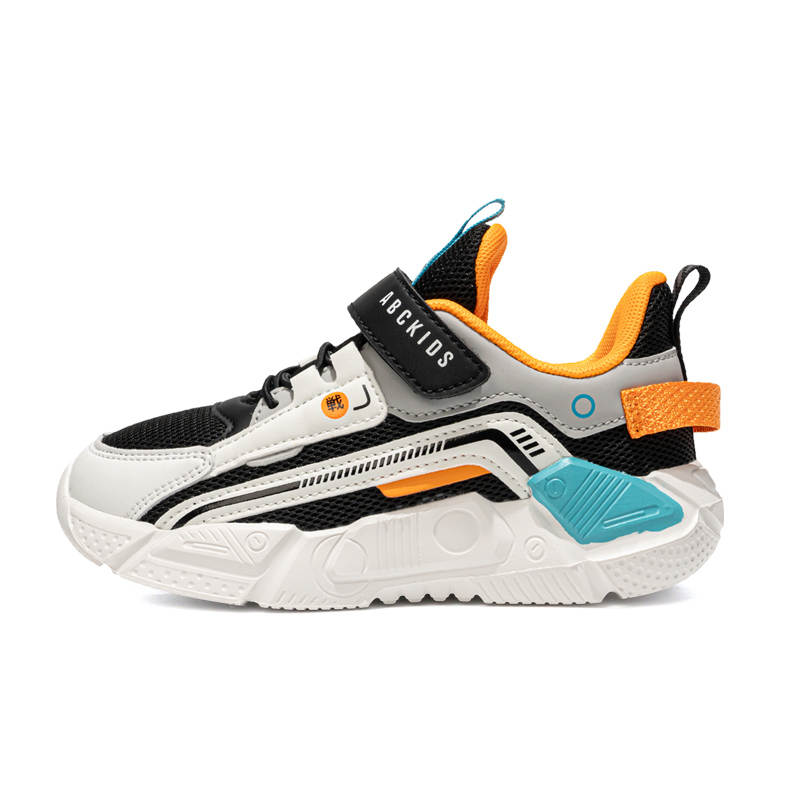 ABC KIDS Synthetic Leather Slip Resistant, Abrasion Resistant, Lightweight Cushioning Low top Kids' Running Shoes Kids'