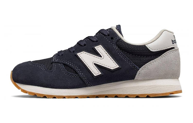 New Balance New Balance NB 520 Comfortable Cushioning Abrasion Resistant Breathable Low top Kids' Running Shoes Navy Blue Kids'