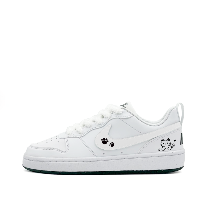 Nike Nike Court Borough Glutinous Rice Cake Synthetic Leather Slip Resistant Abrasion Resistant