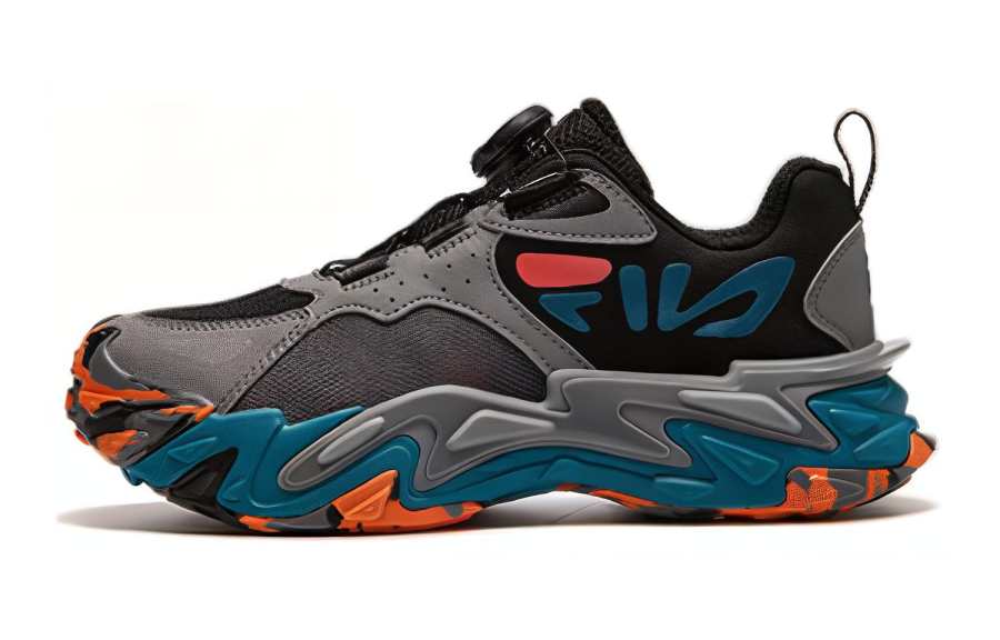 FILA KIDS Rhino Slip Resistant, Abrasion Resistant, Breathable Slip Resistant, Abrasion Resistant, Breathable Low top