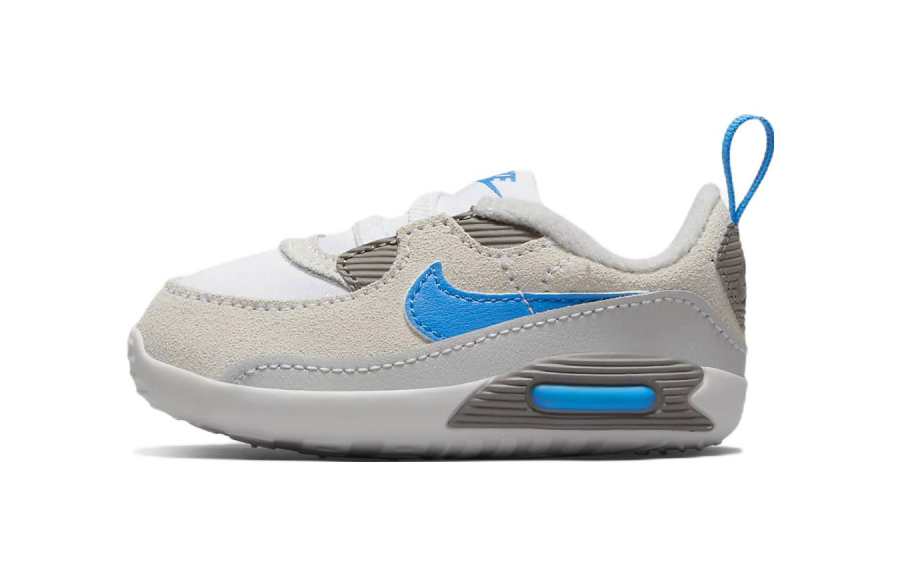 Nike Nike Air Max 90Air Max 90 Crib Low top Toddler Shoes Beige Blue Infant And Toddler
