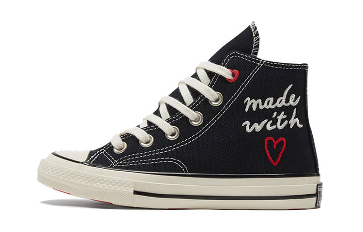 Converse Chuck Taylor All Star 1970s High top Canvas Shoes Black Teenagers