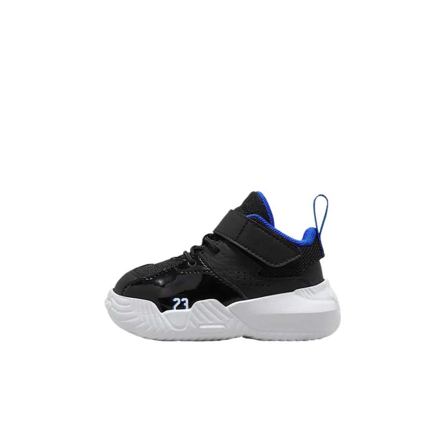 Jordan Jordan Leather Breathable Moisture Wicking Low top Toddler Shoes Black Infant And Toddler