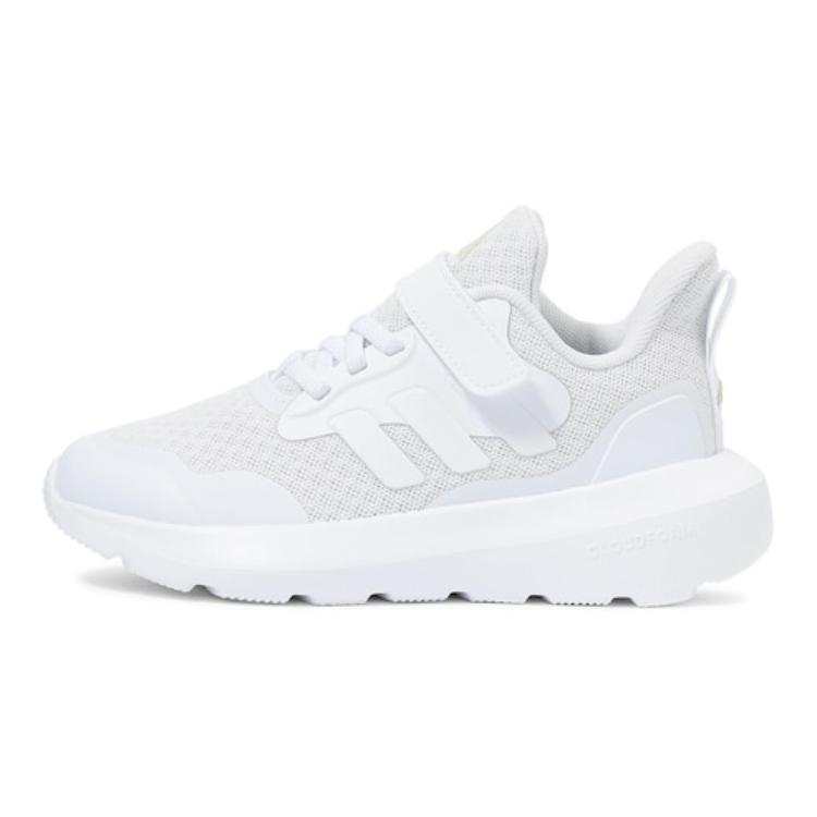 Adidas Adidas FORTARUN 3.0 Slip Resistant Abrasion Resistant Low top Kids' Running Shoes White Kids'