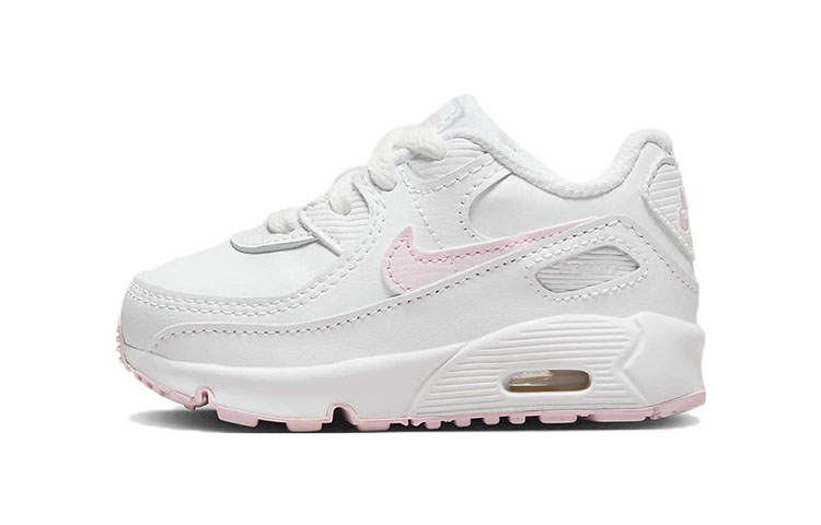 Nike Nike Air Max 90 Ltr Low top Cushioning Abrasion Resistant Toddler Shoes White Pink Infant And Toddler