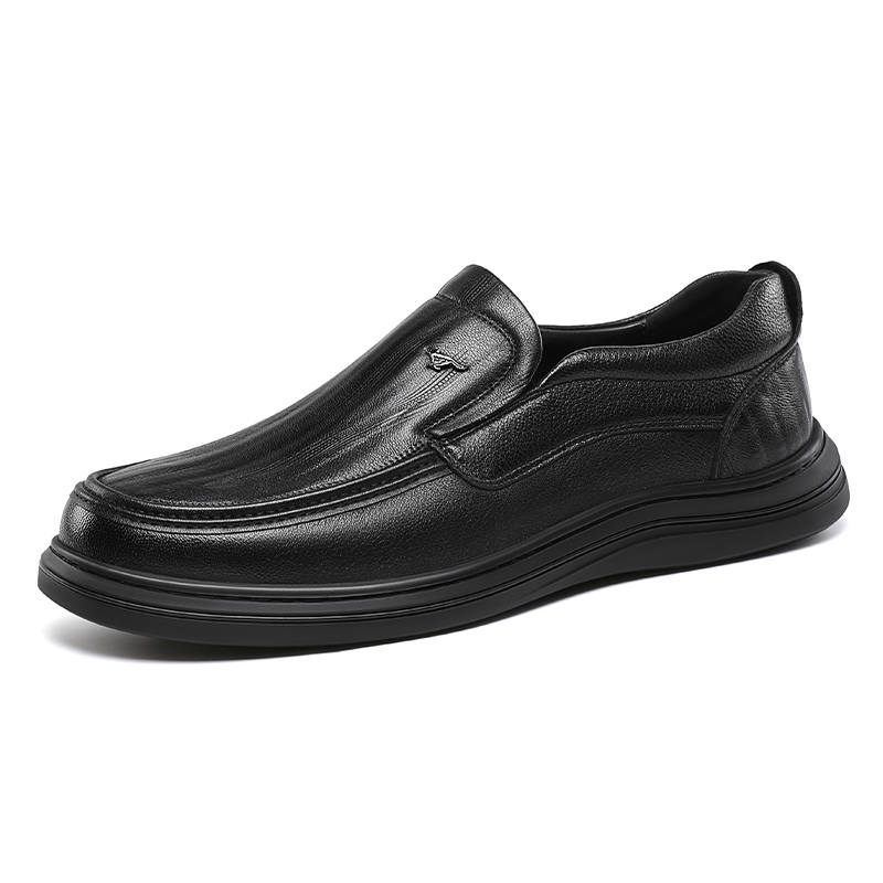 SEPTWOLVES Sheepskin Casual Leather Shoes Men's HD